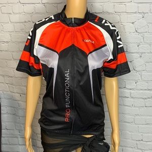 Lixada Pro Functional men’s size Medium full zipper cycling jersey.